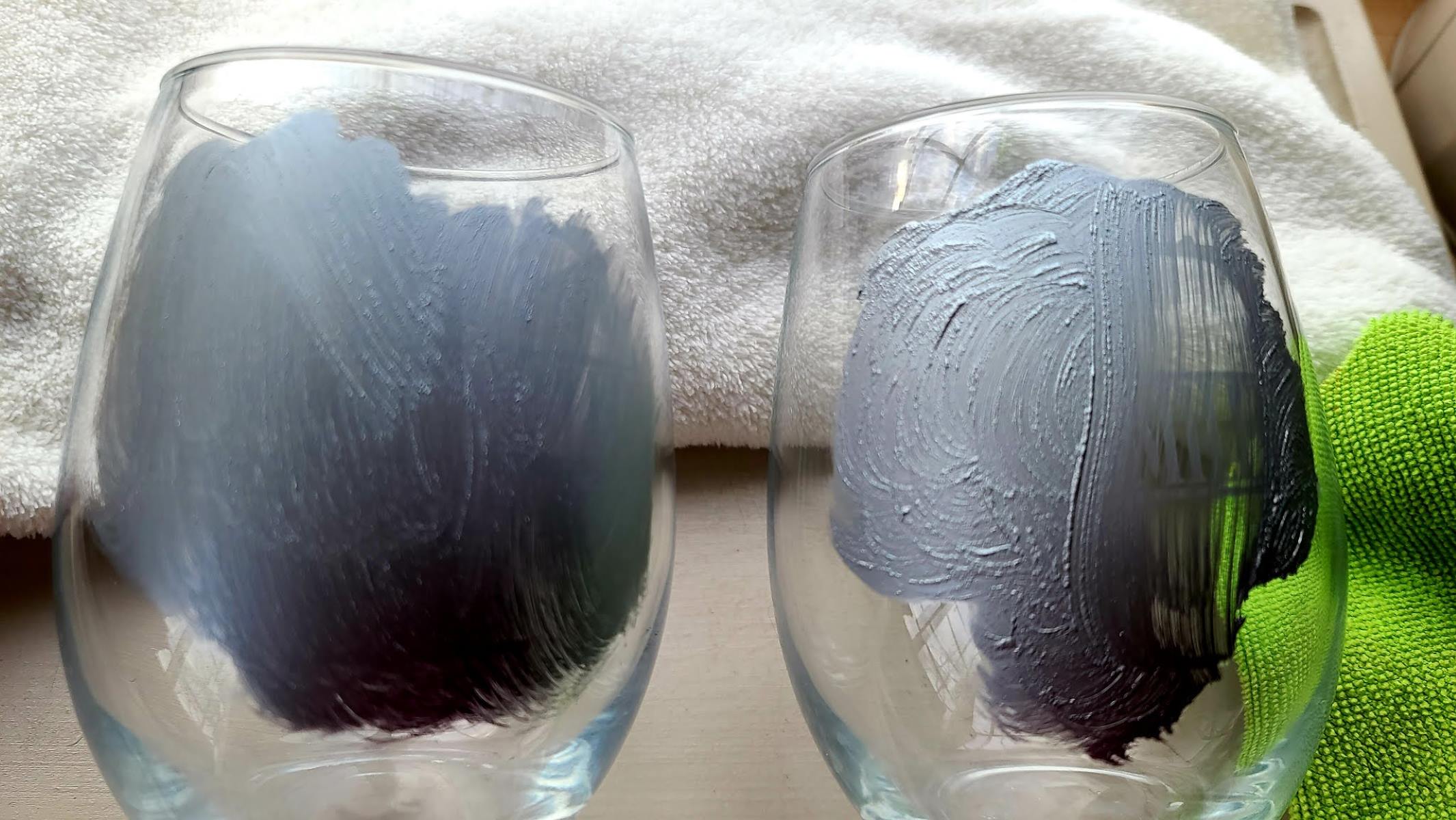 How To Use Rub ‘n Buff On Etched Glass