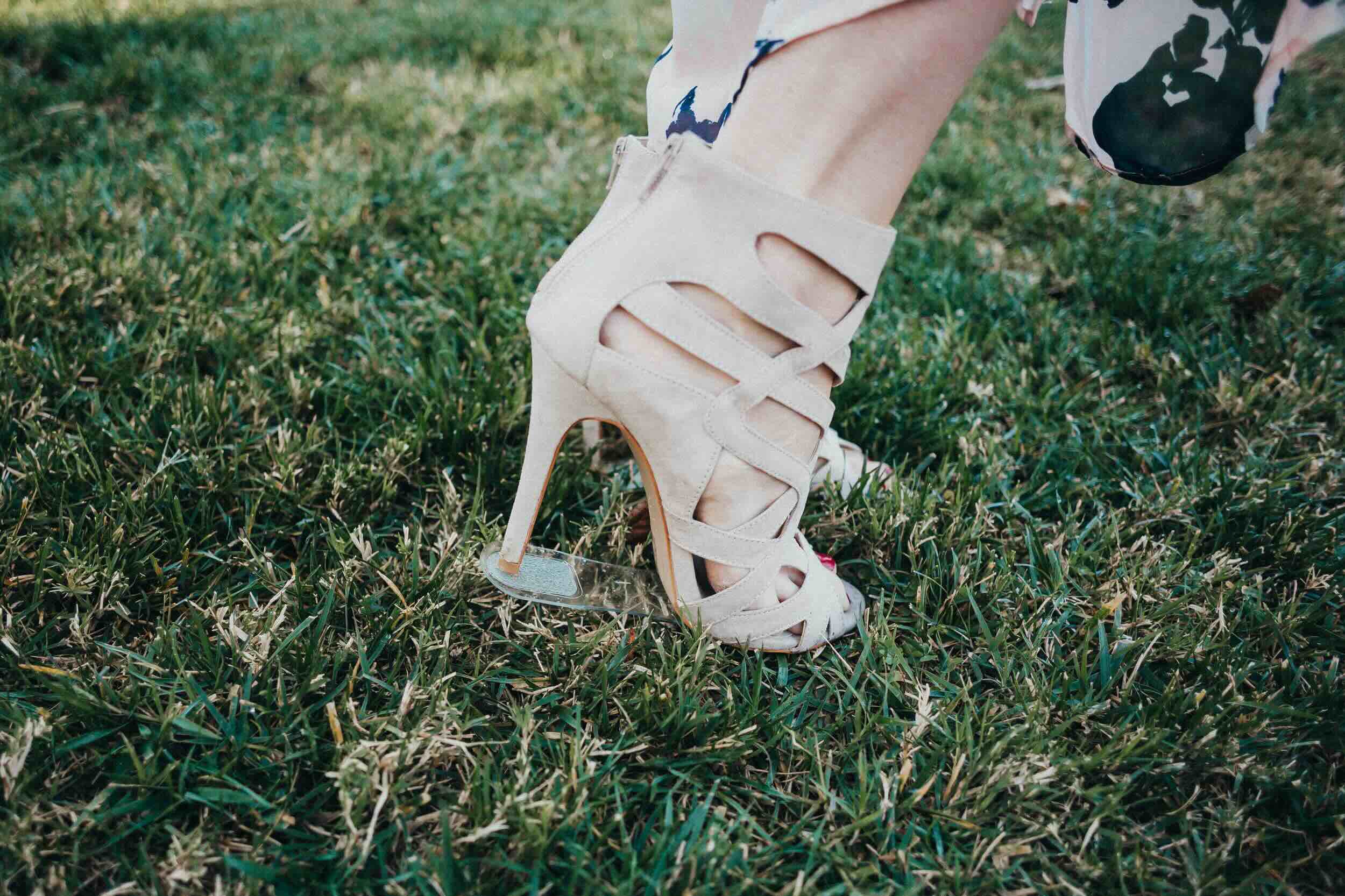 How To Walk In Heels On Grass