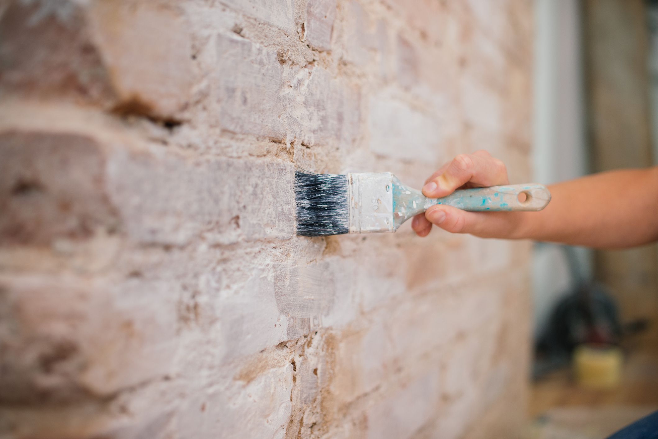 How To Whitewash Brick With Paint