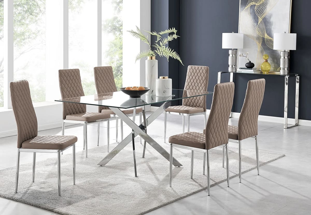 What Chairs Go With A Glass Dining Table