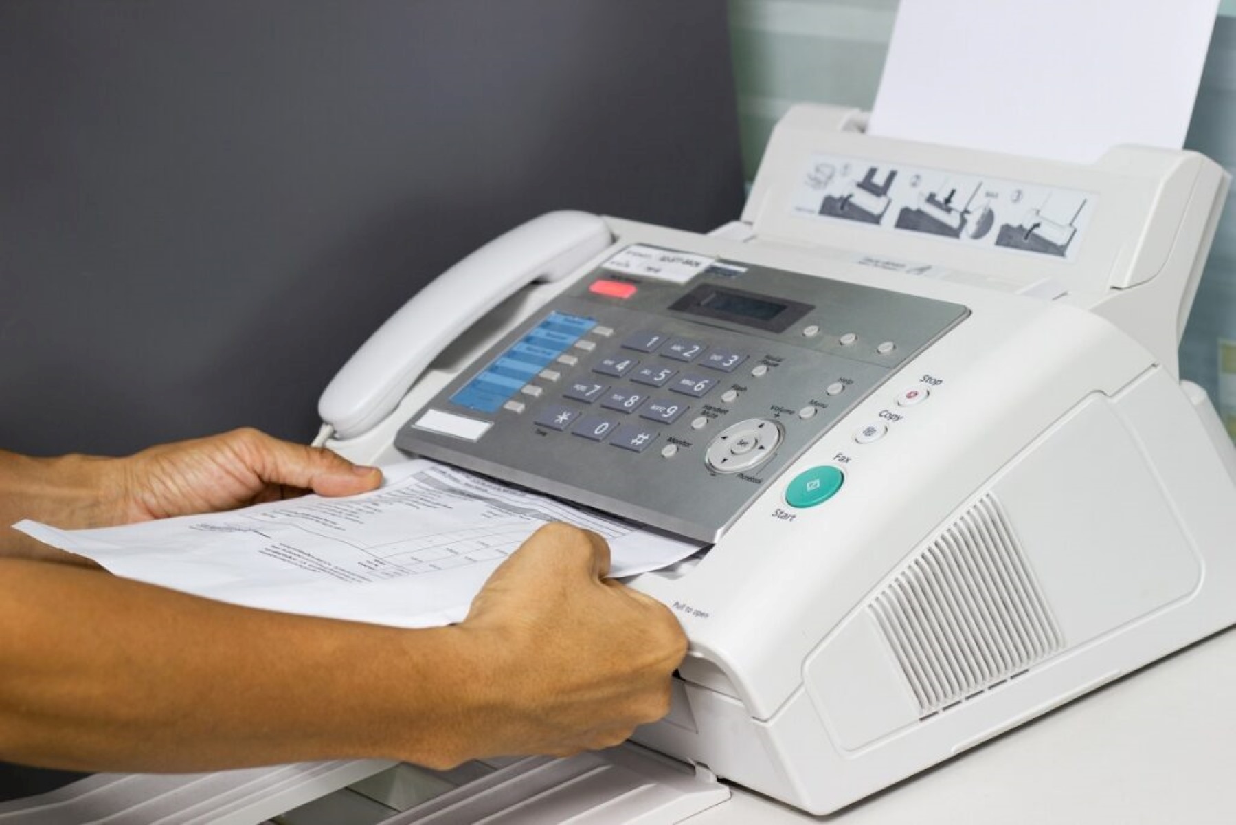 What Does Fax Mean On A Printer
