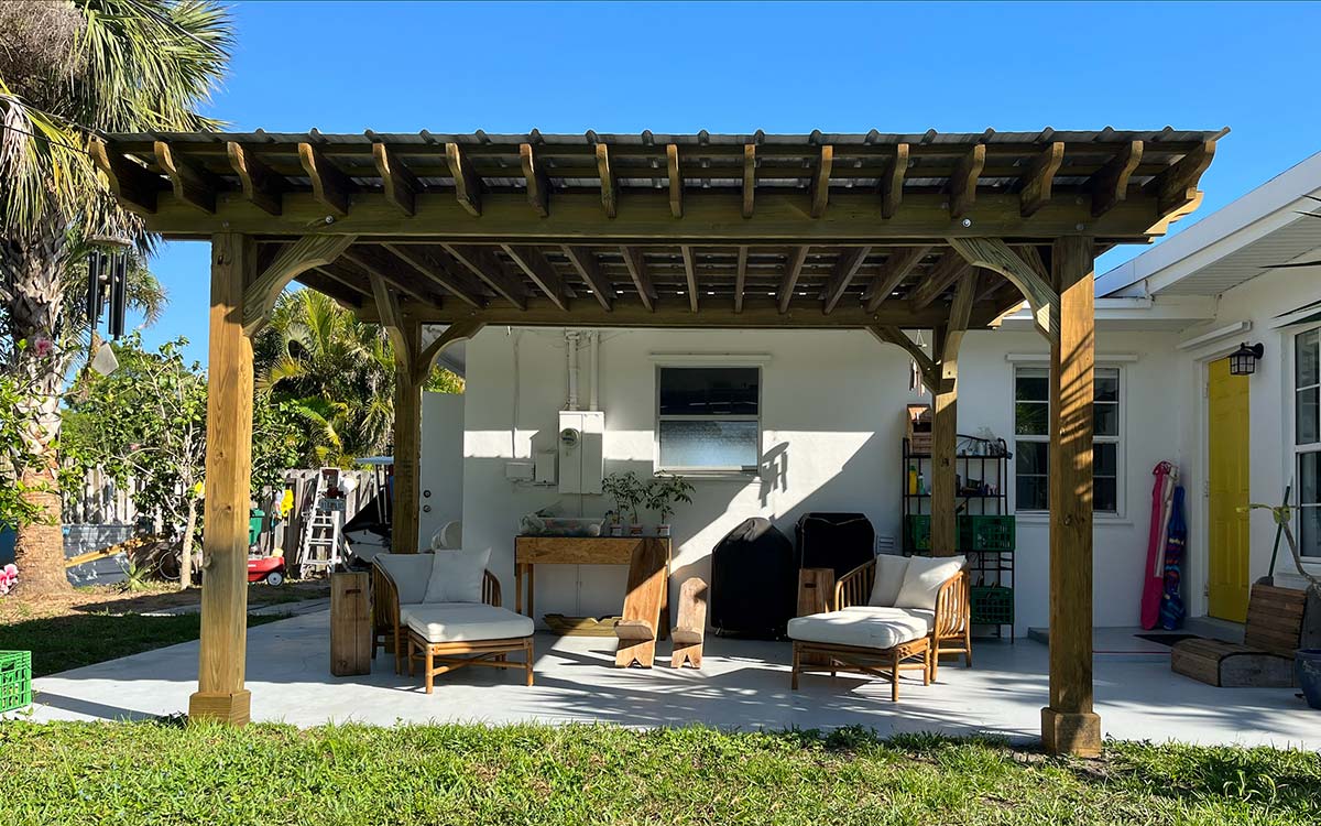 What Is A Pergola With A Roof Called?