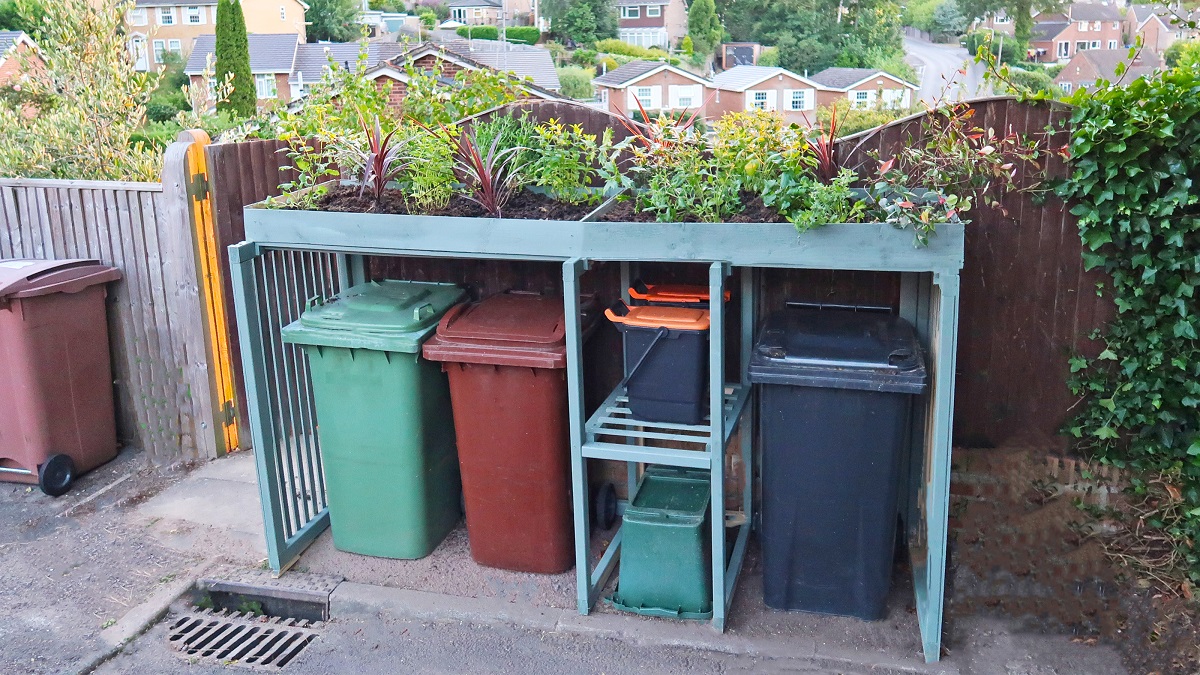 What Is A Requirement Of An Outdoor Storage For Garbage Receptacles