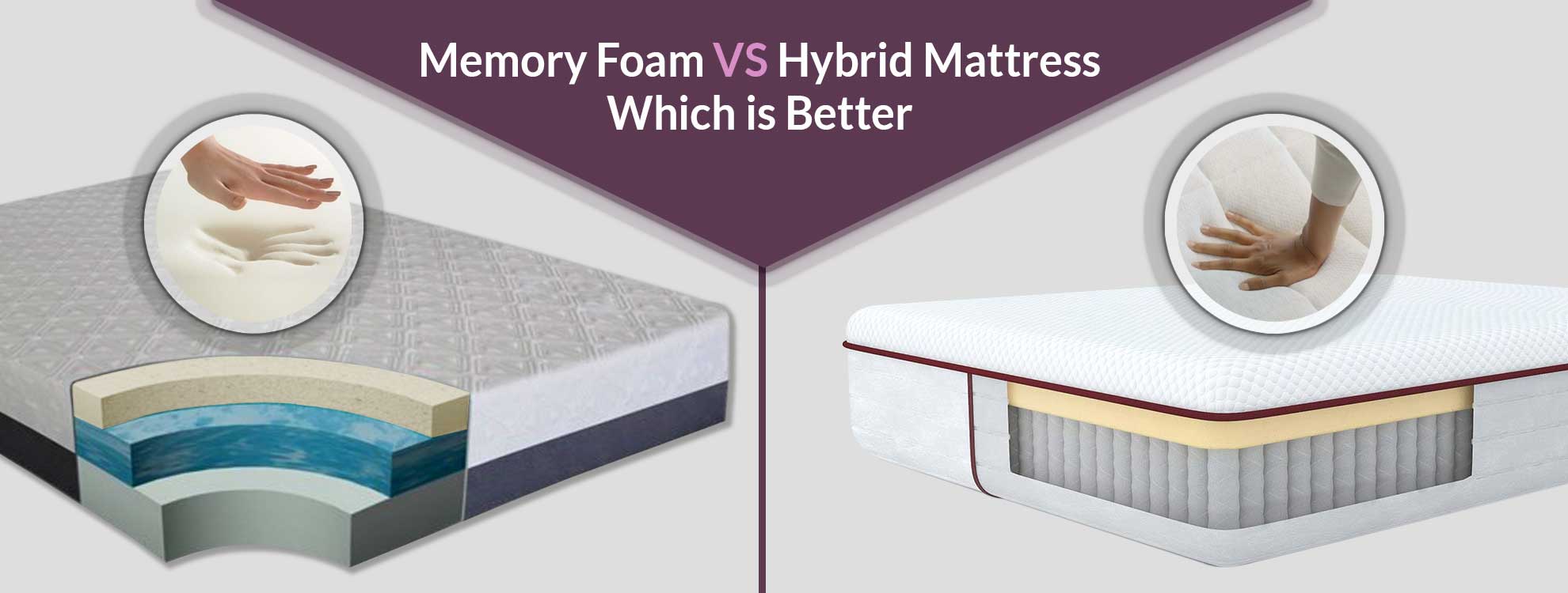 What Is Better Memory Foam Or Hybrid Mattress
