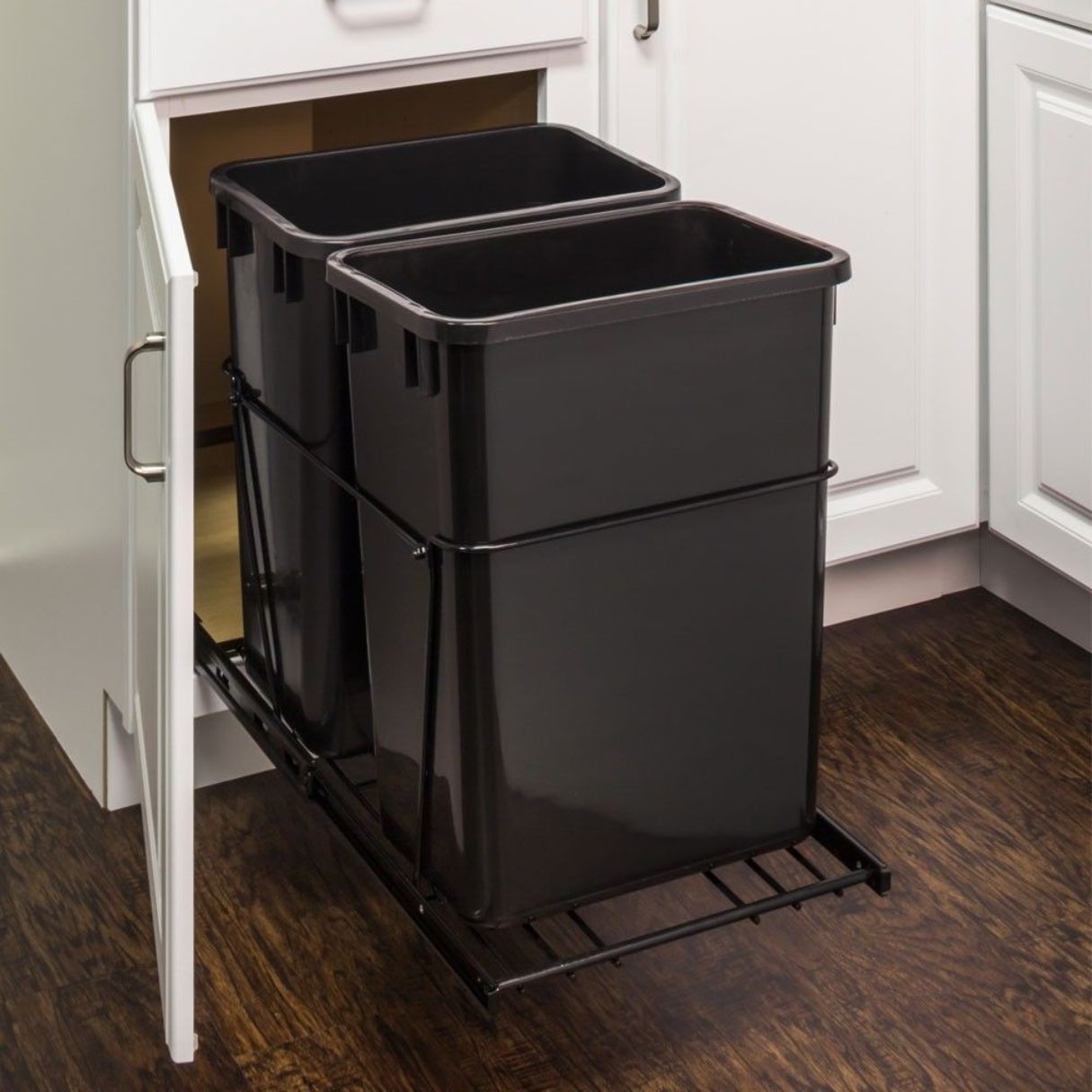 What Size Cabinet For Trash Can