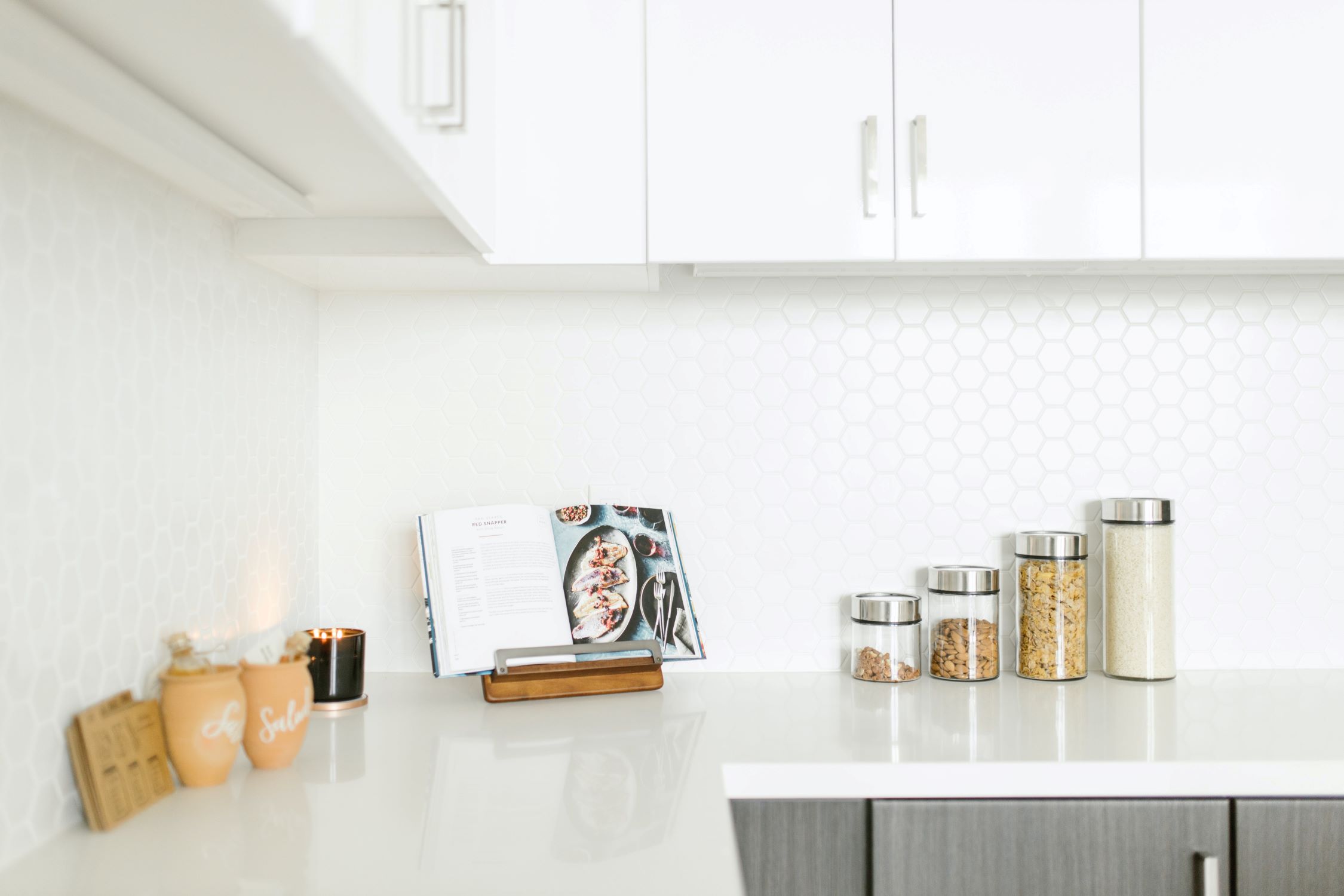 What To Put In Glass Jars On Kitchen Counter
