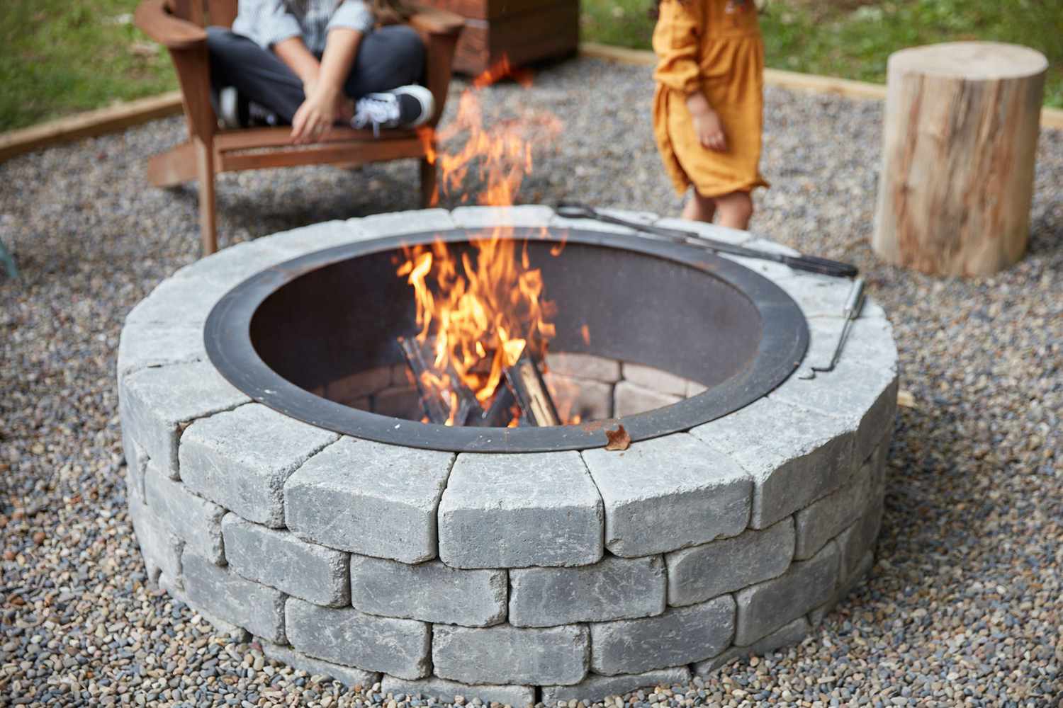 What To Put Under A Fire Pit On Concrete