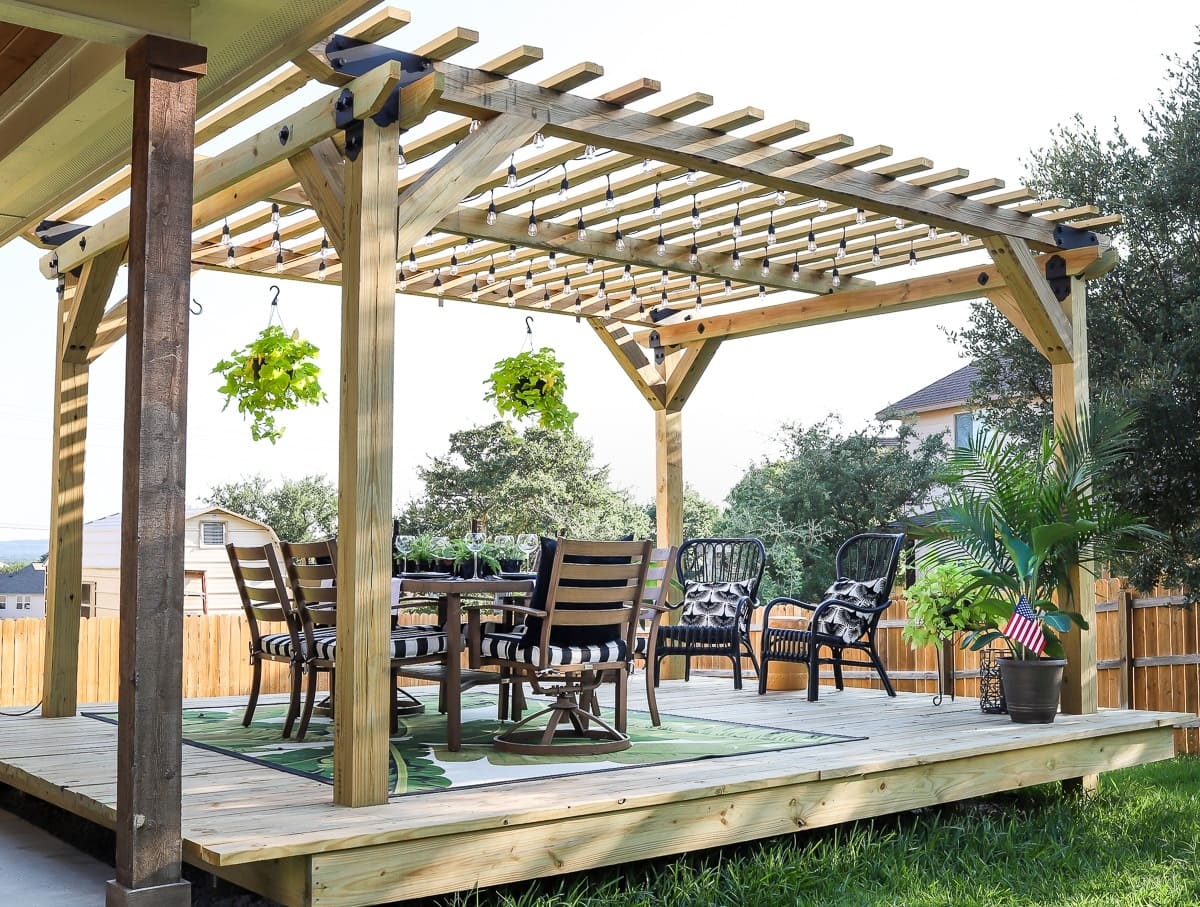 What Wood To Use For A Pergola