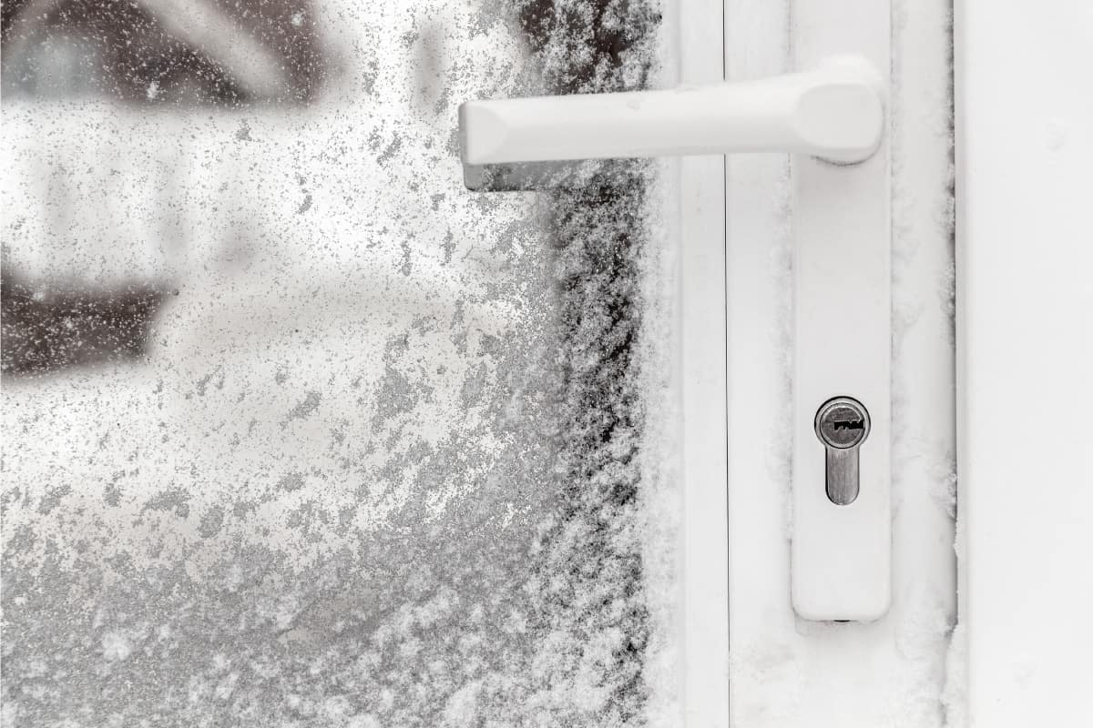 Why Is A Storm Door Icing Up