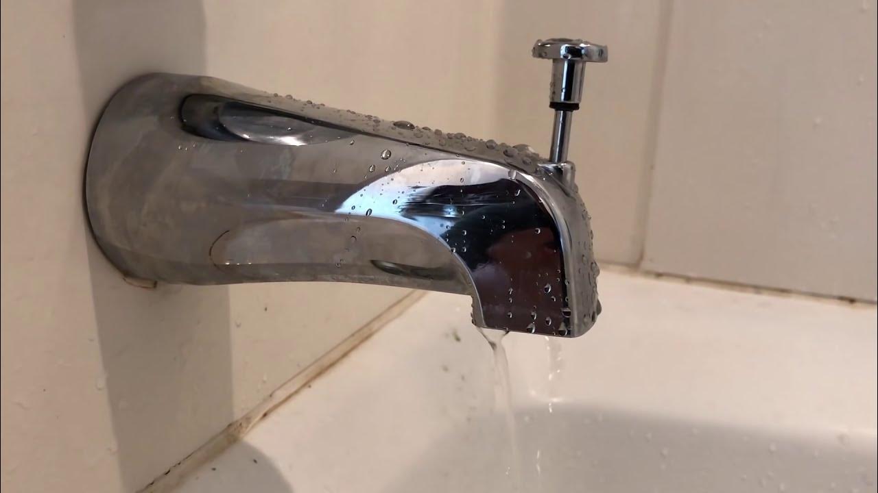 Bathtub Spout Leaking When Shower Is On