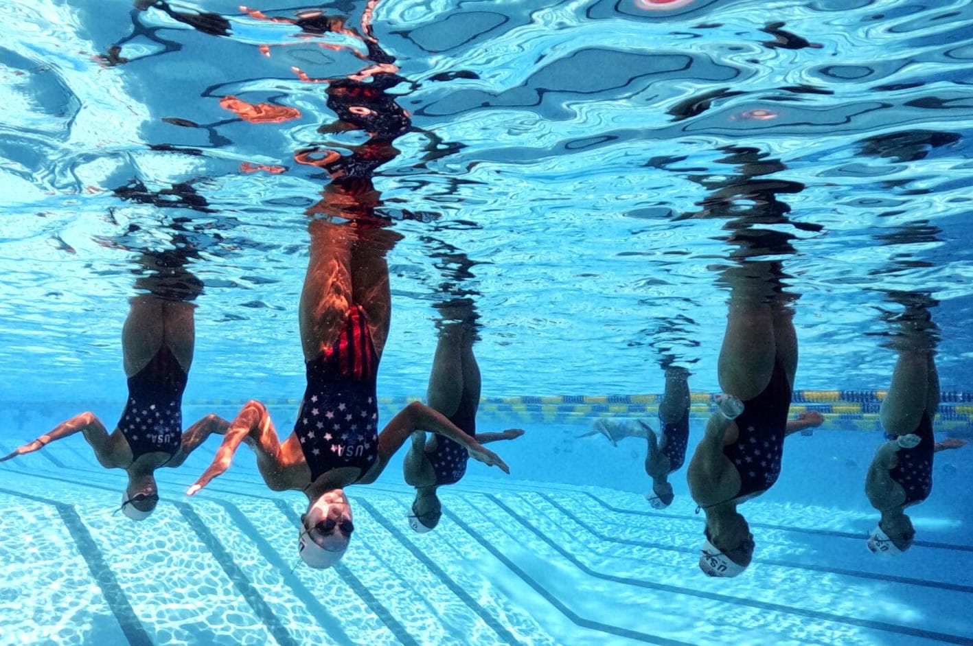 How Deep Is A Synchronized Swimming Pool