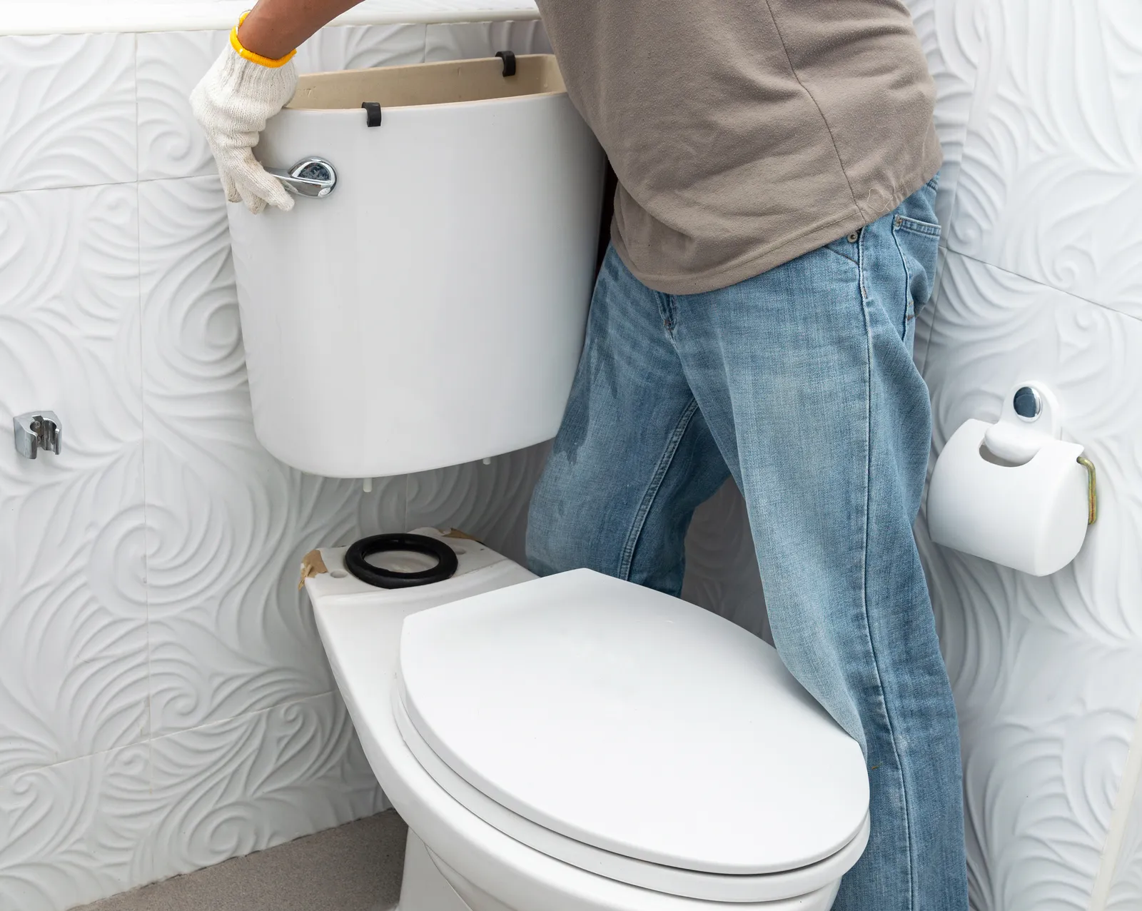 How To Attach Tank To Toilet Bowl