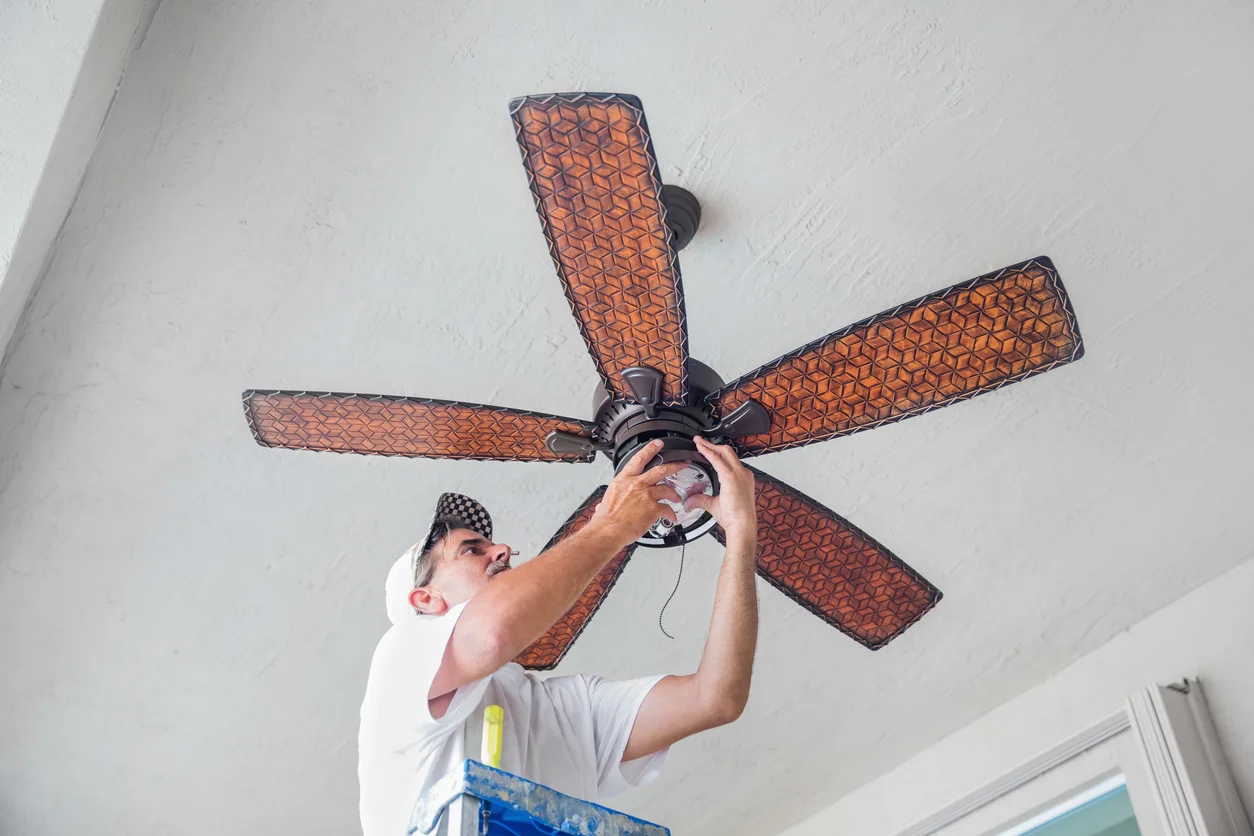 How To Change A Ceiling Light To A Ceiling Fan