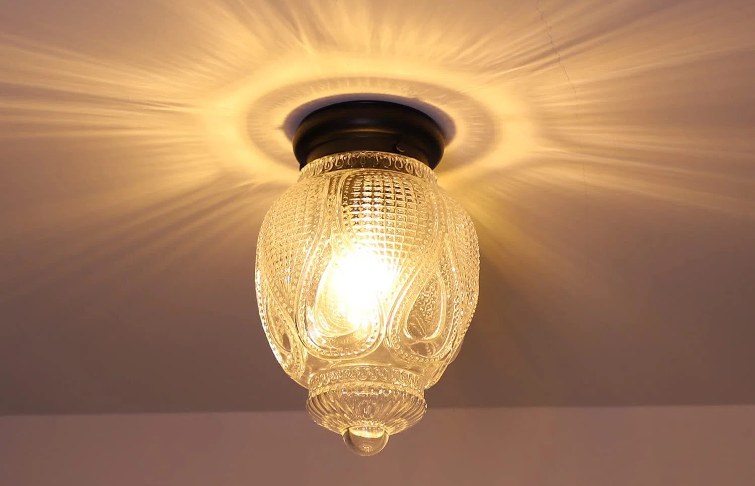 How To Change A Flush Mount Ceiling Light Bulb