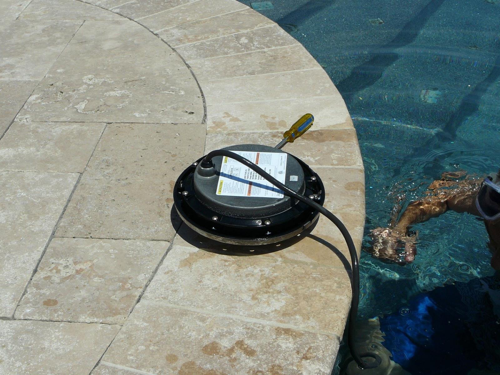 How To Change Swimming Pool Light