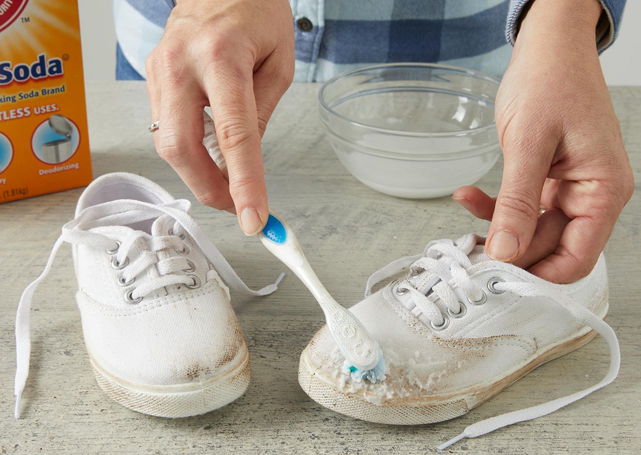 How To Clean Shoes With A Toothbrush
