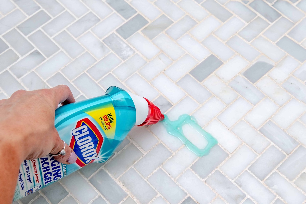 How To Clean Tile Grout With Toilet Bowl Cleaner