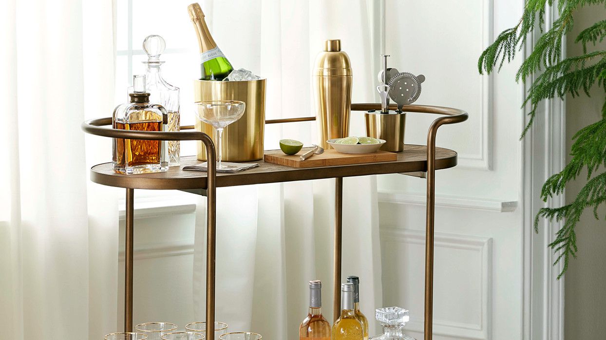 How To Decorate My Bar Cart