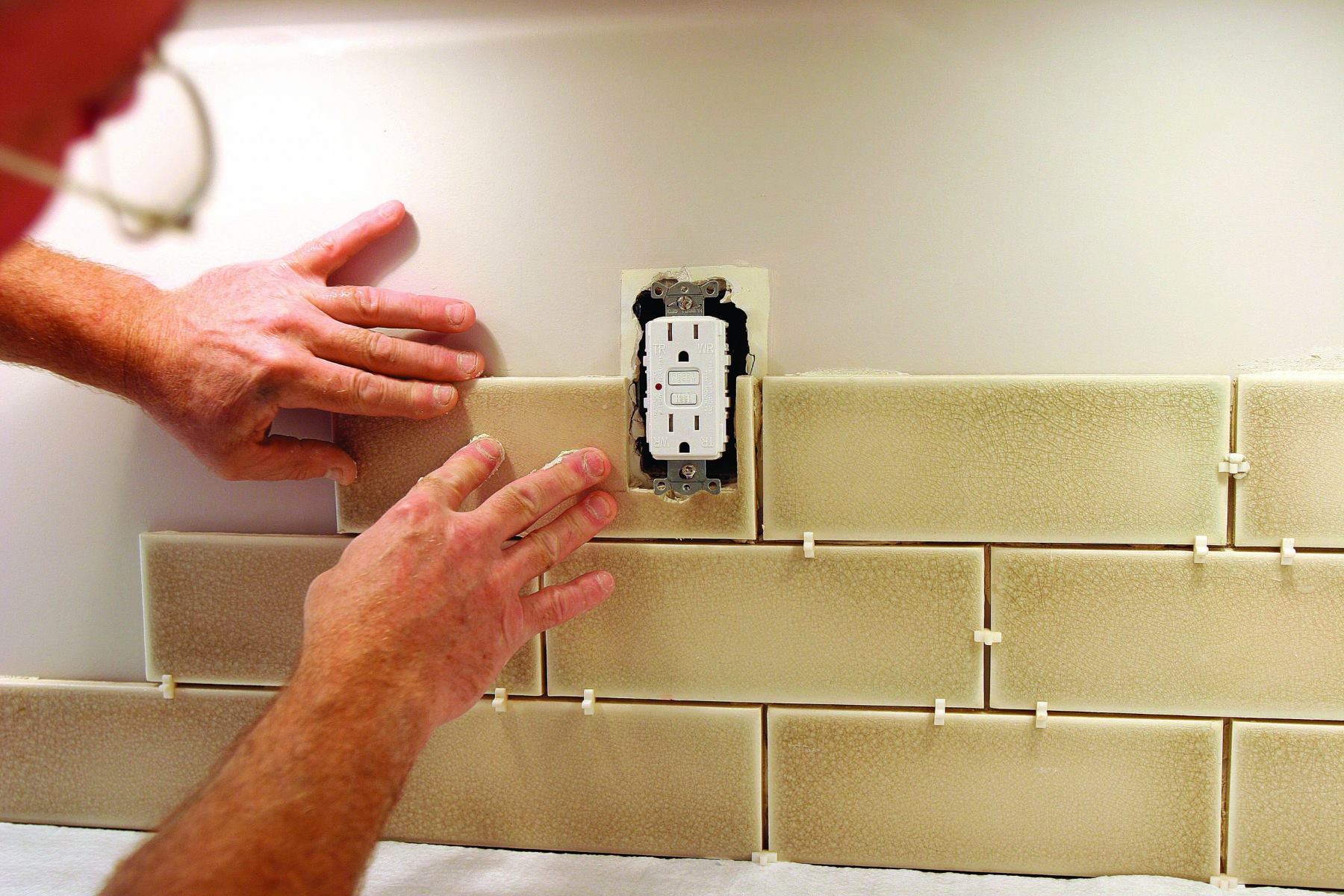 How To Do Backsplash Around Outlets