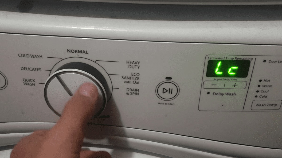 How To Fix LC Error In Samsung Washing Machine