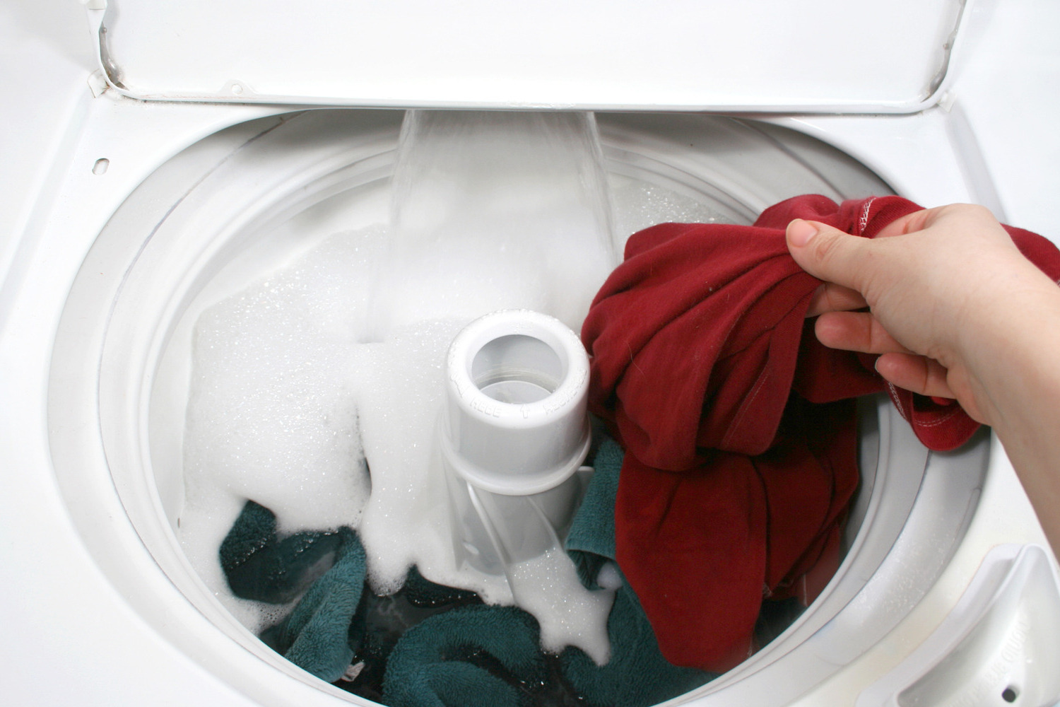 How To Get Suds Out Of A Washing Machine