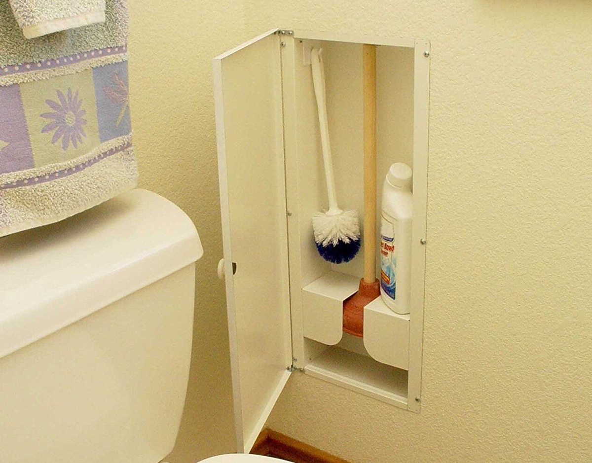 How To Hide A Toilet Plunger