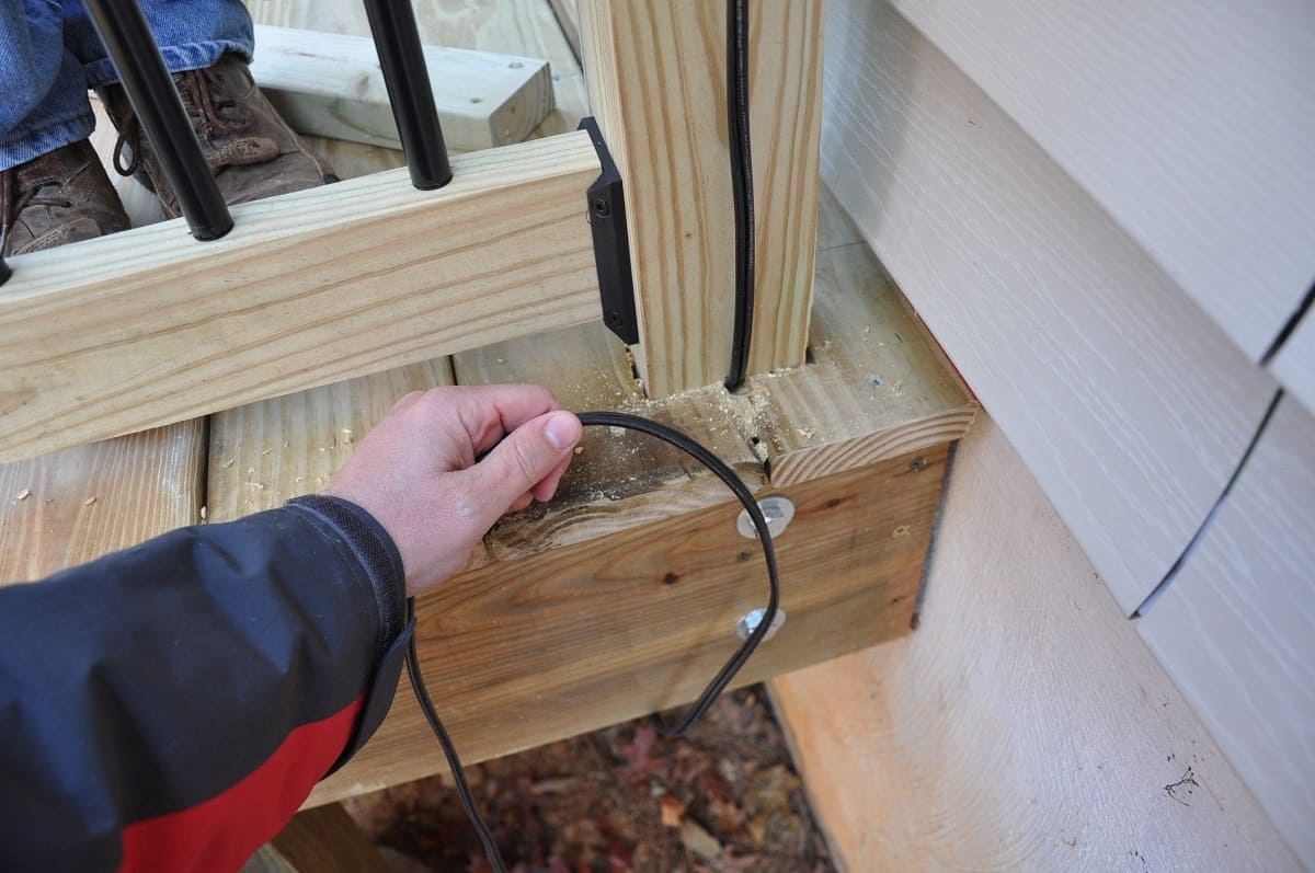 How To Hide Outdoor Lighting Wires