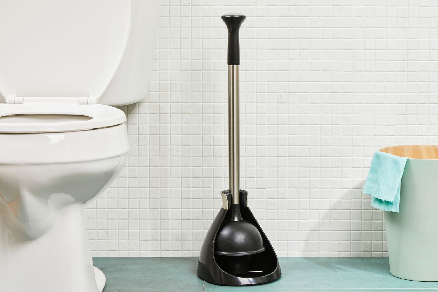 How To Hide Your Plunger And Toilet Brush