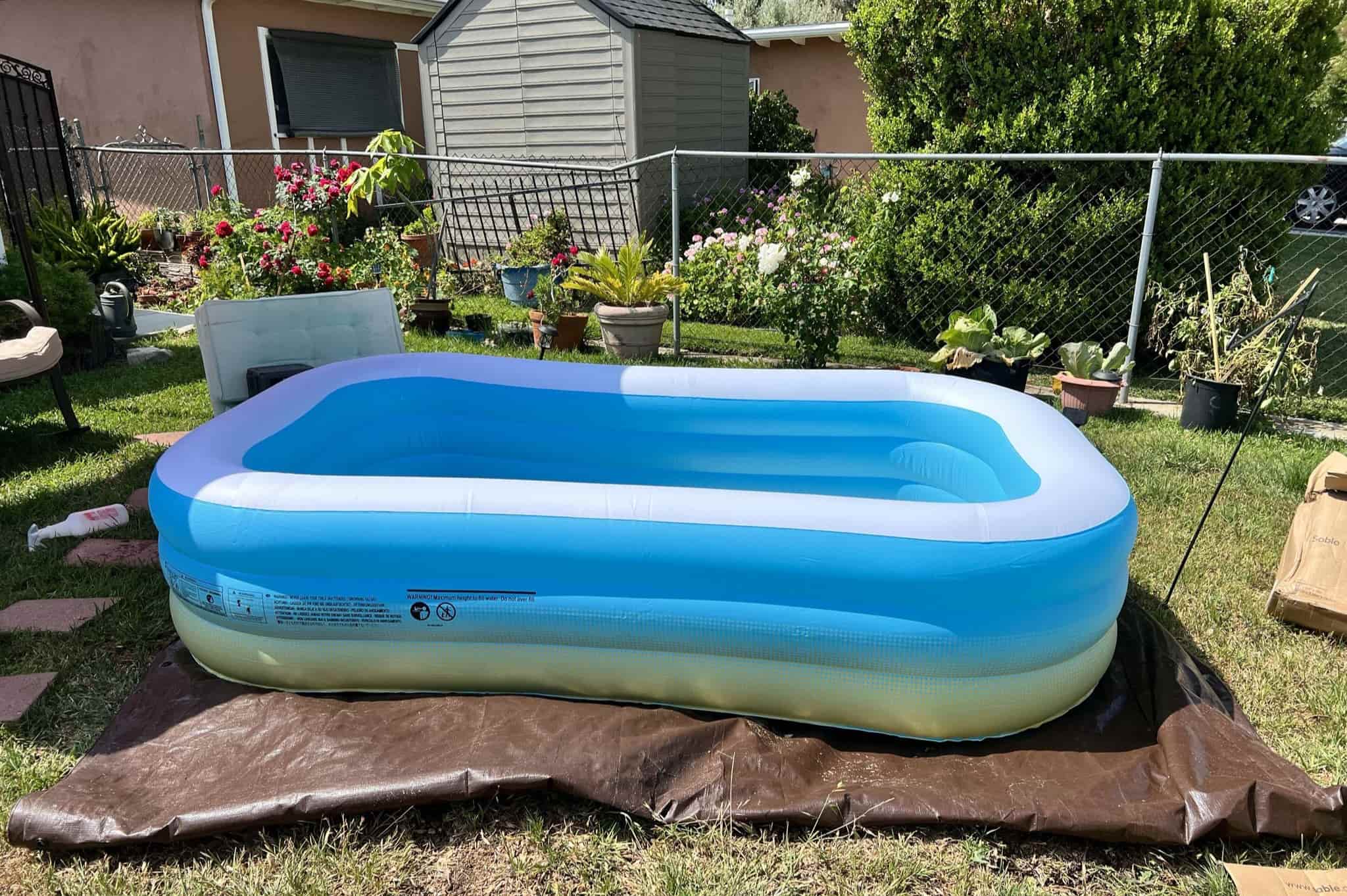 How To Inflate A Swimming Pool