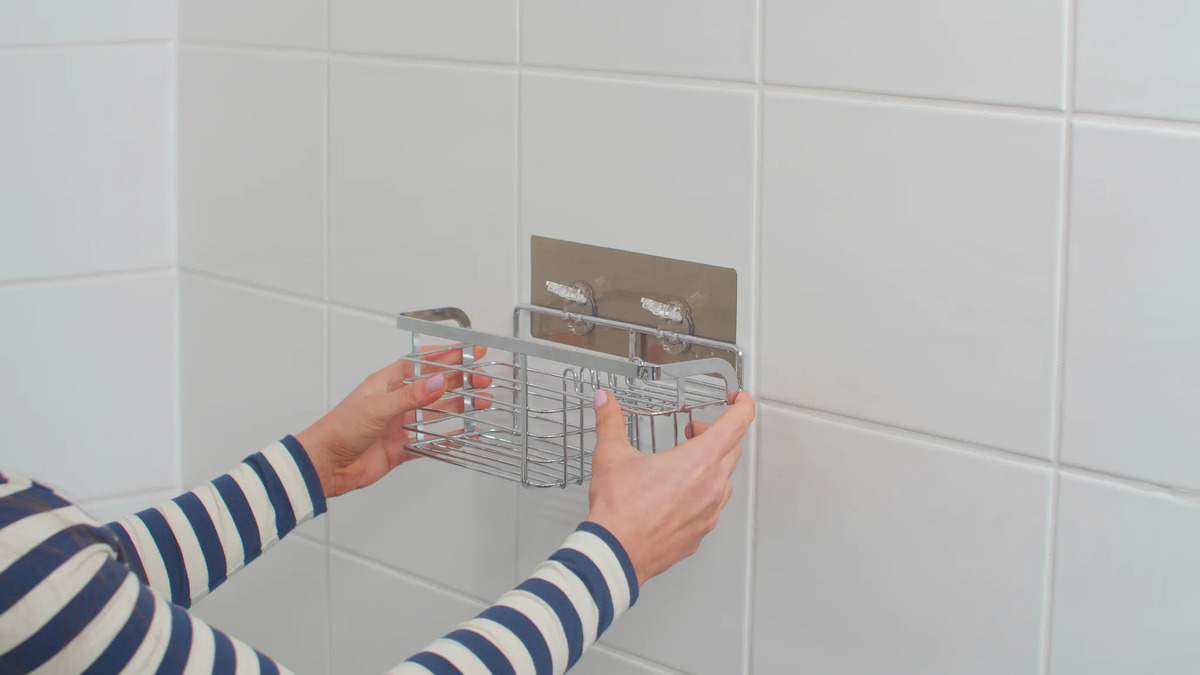 How To Install A Shower Caddy
