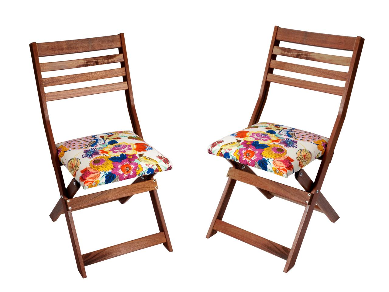 How To Make Folding Chairs Pretty