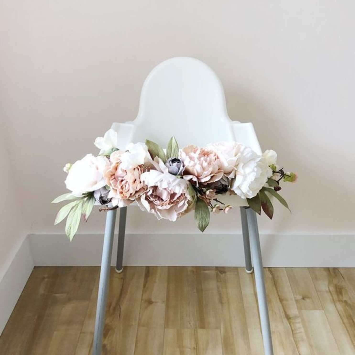How To Make High Chair Garland