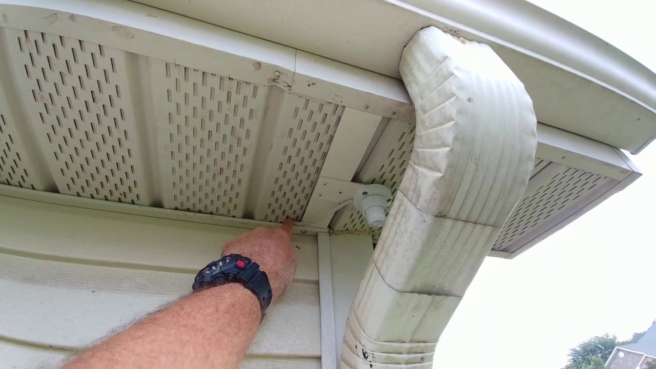 How To Mount Cameras Under Eaves