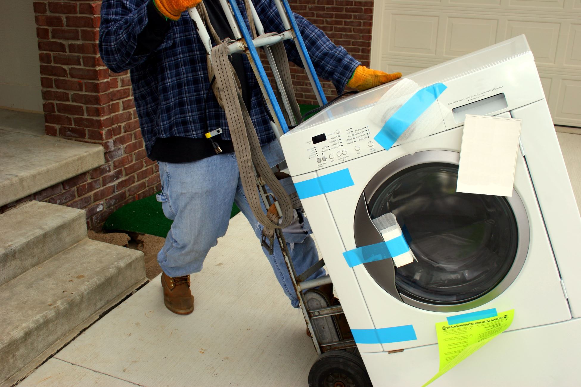 How To Move A Washing Machine Easily