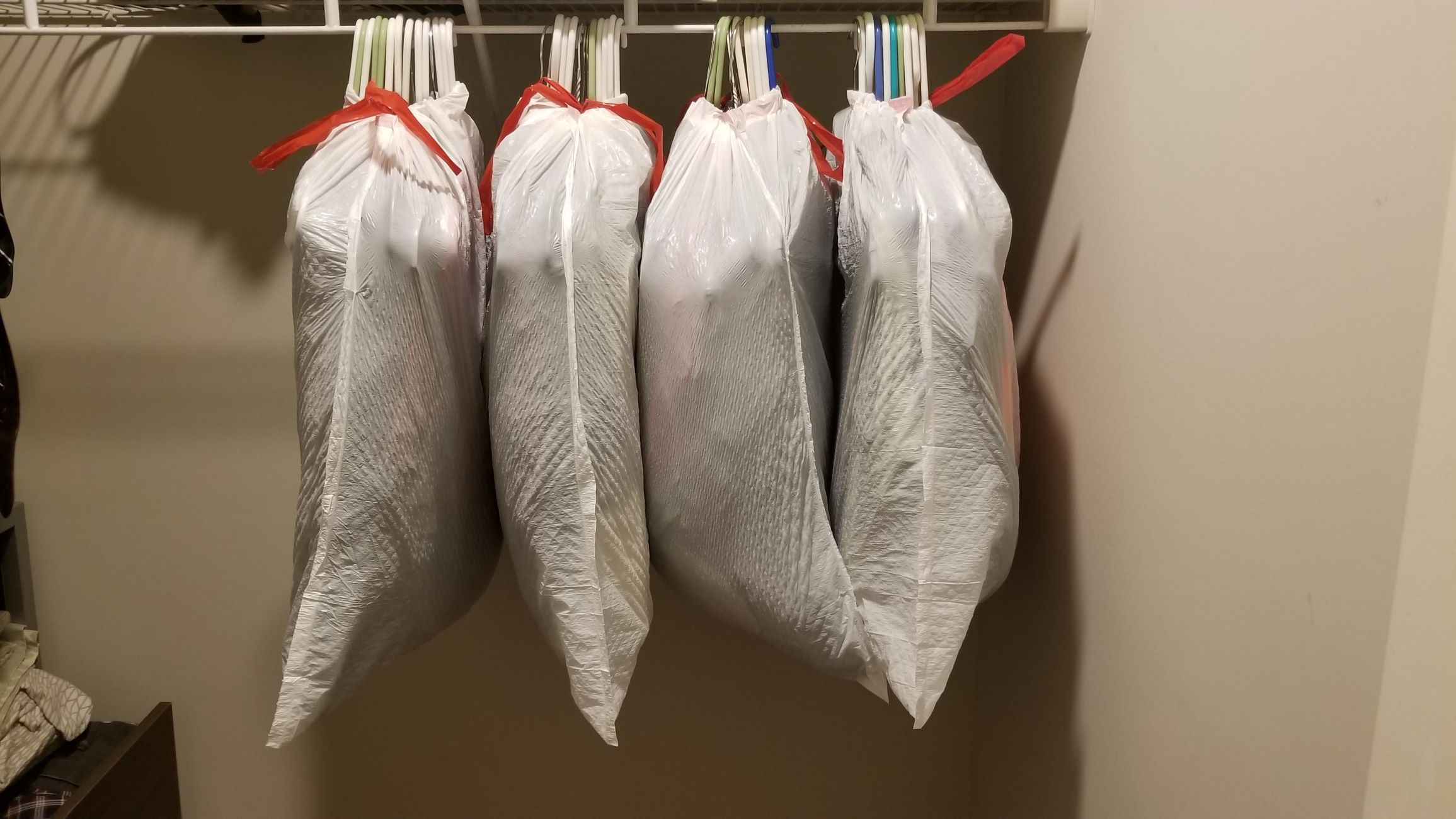How To Pack Clothes In Trash Bags