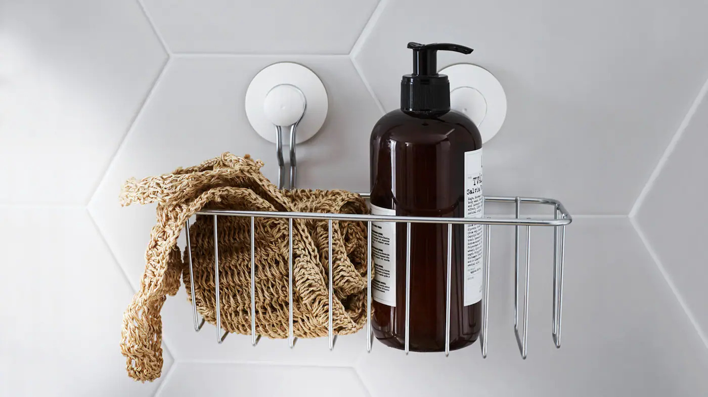 How To Properly Use A Suction Cup Shower Caddy