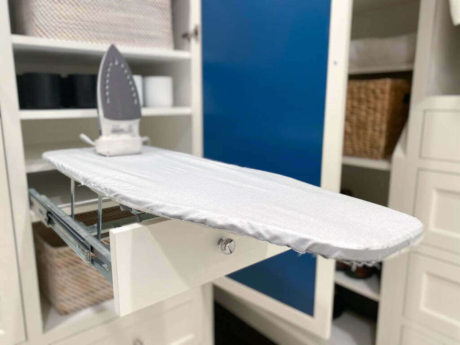 How To Put An Ironing Board Down