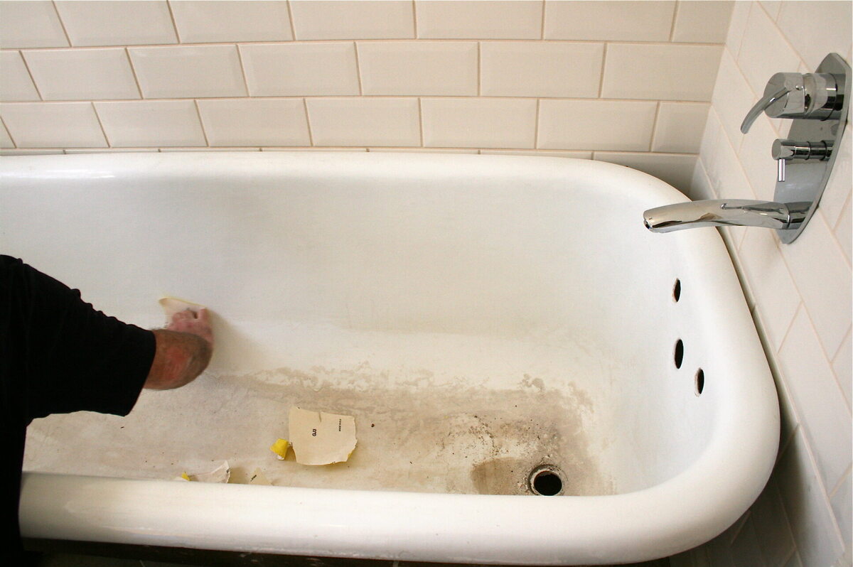 How To Re Enamel A Bathtub