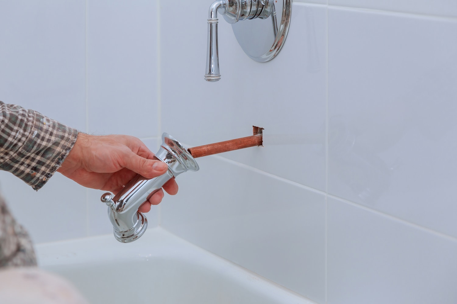 How To Remove A Bathtub Handle