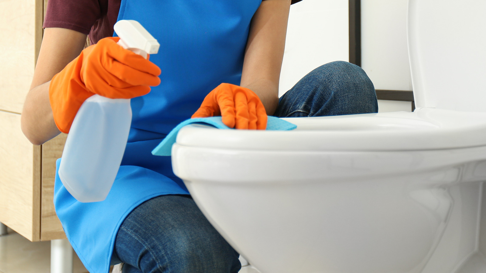How To Remove Blue Stain From Toilet Seat