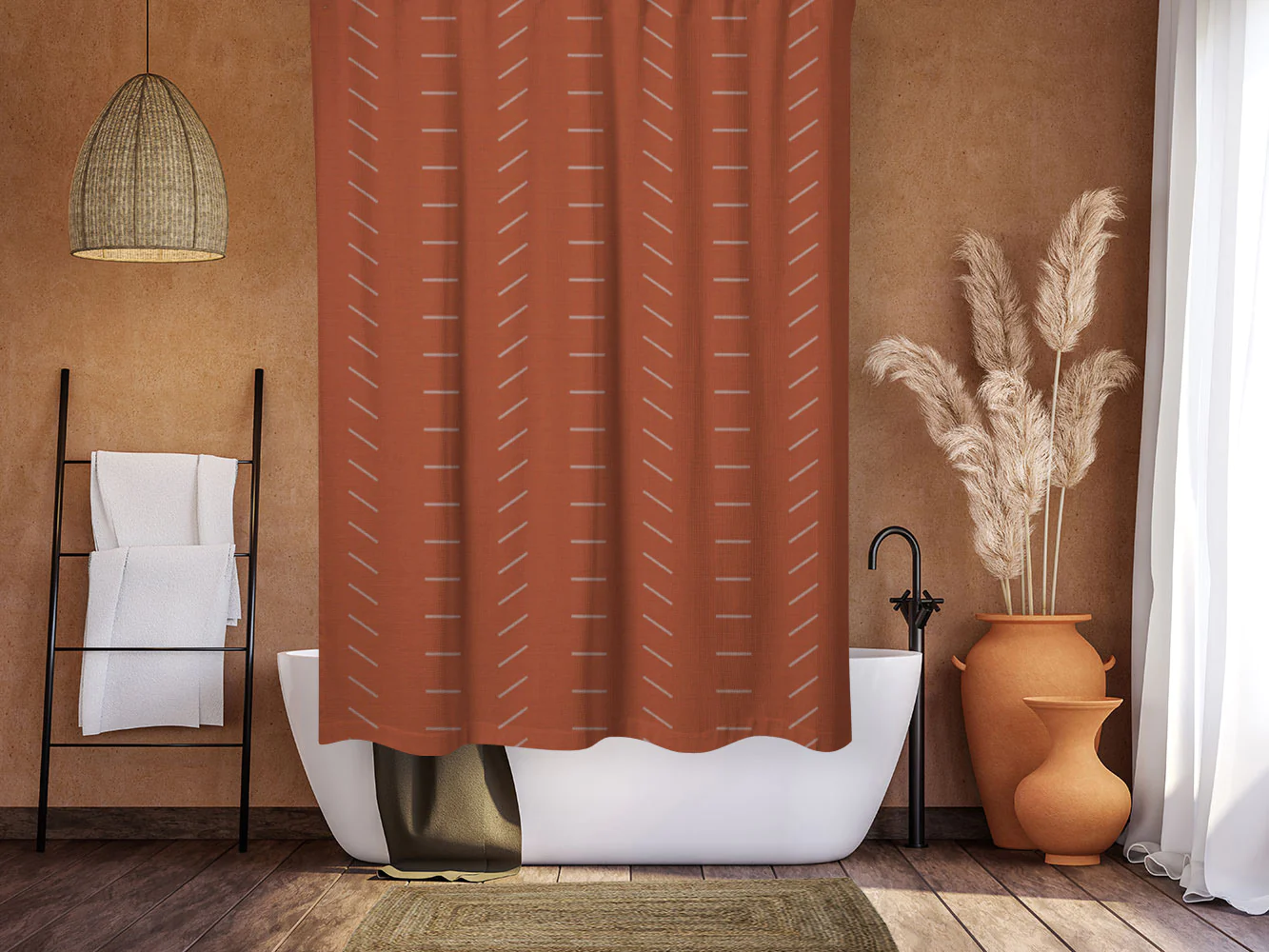 How To Remove Rust From A Fabric Shower Curtain