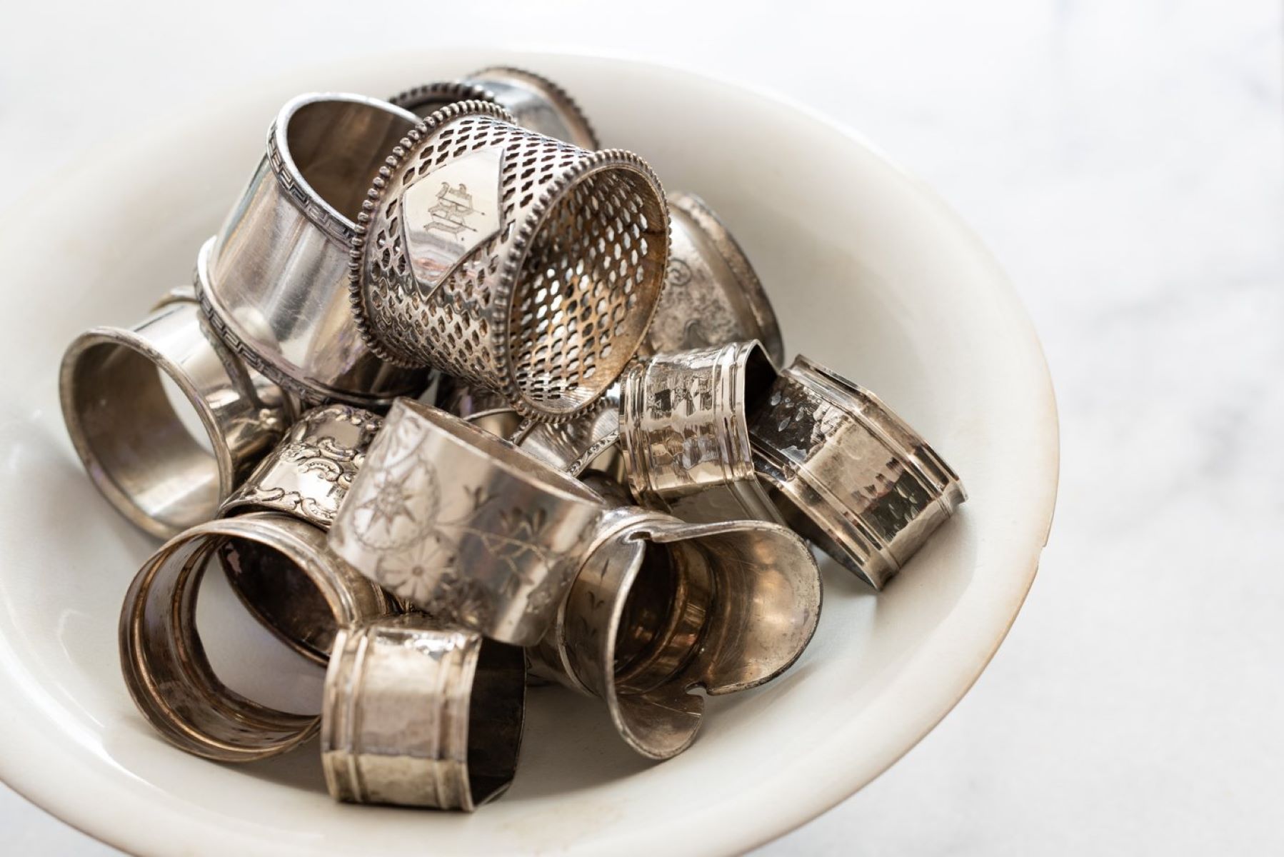 How To Remove Tarnish From Silver Napkin Rings