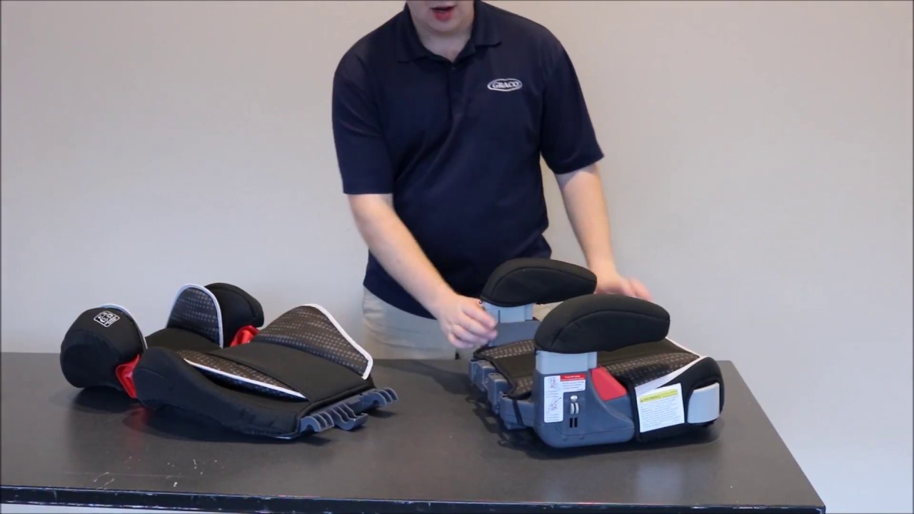 How To Remove The Back From A Graco Booster Seat