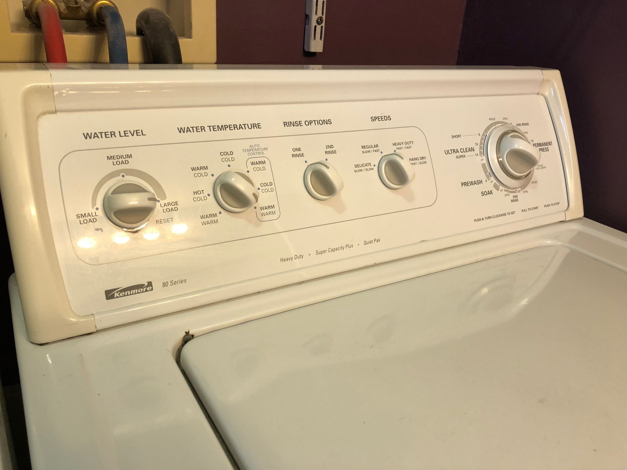 How To Reset A Kenmore Washing Machine