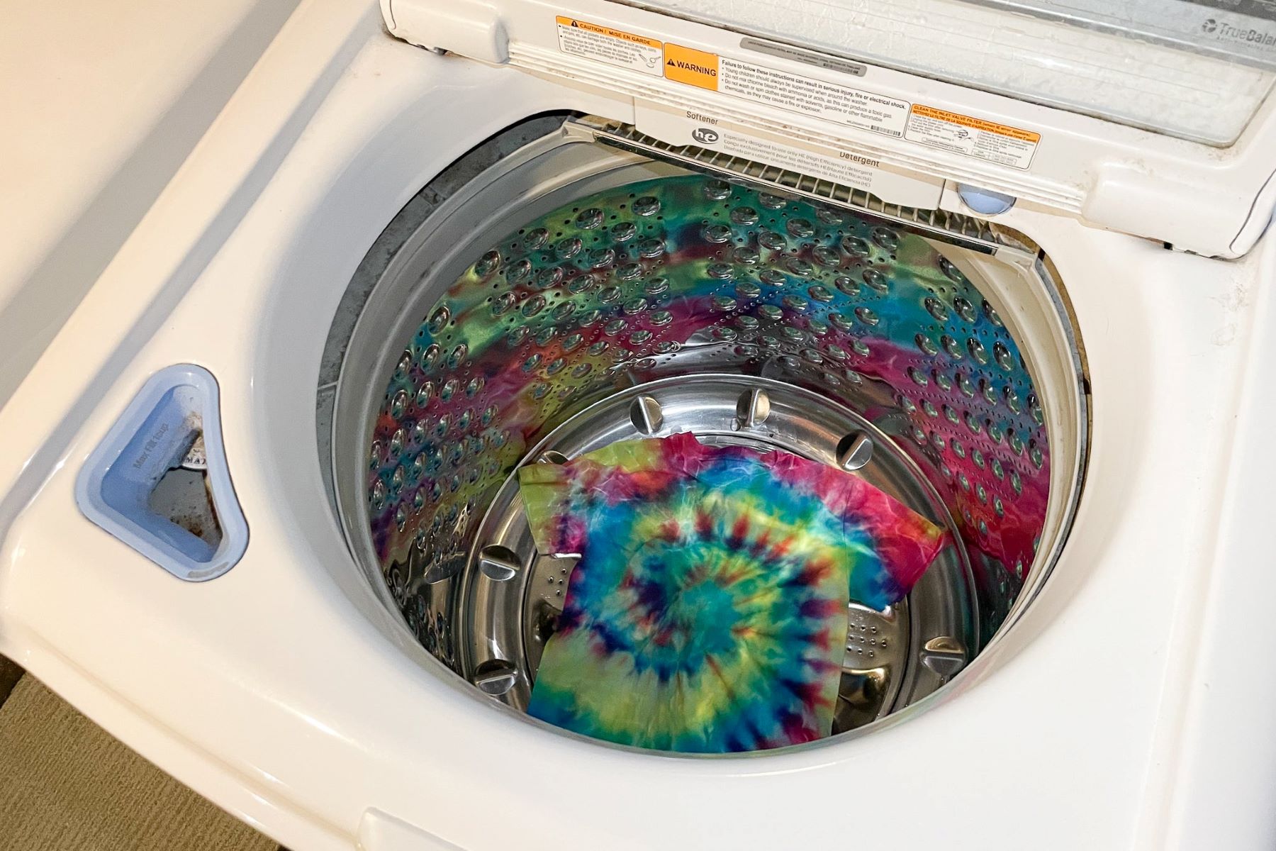 How To Set Tie Dye In The Washing Machine