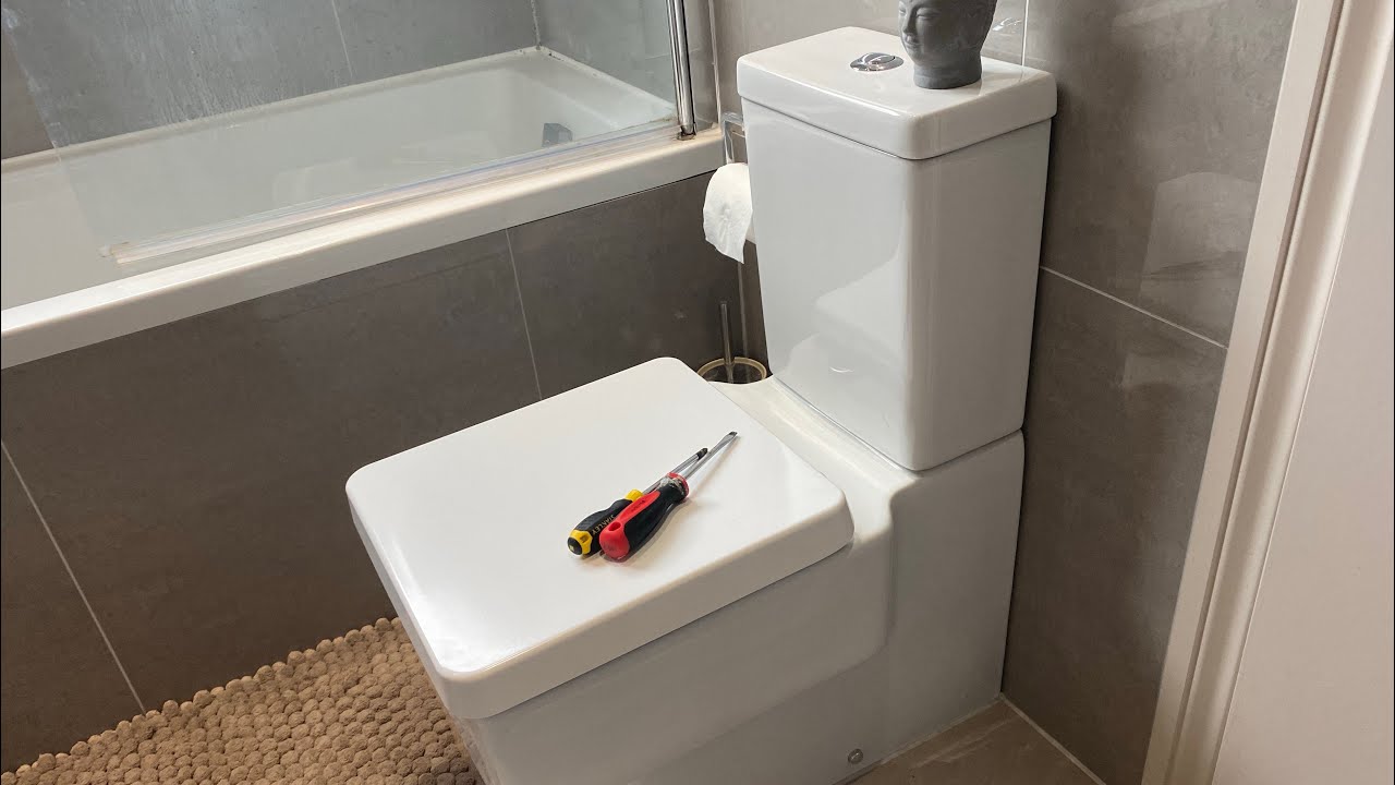 How To Tighten A Toilet Seat With Hidden Fixings