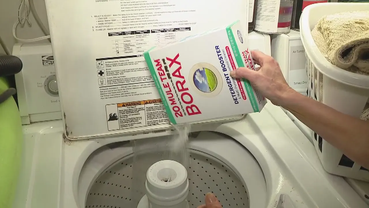 How To Use Borax To Clean A Washing Machine
