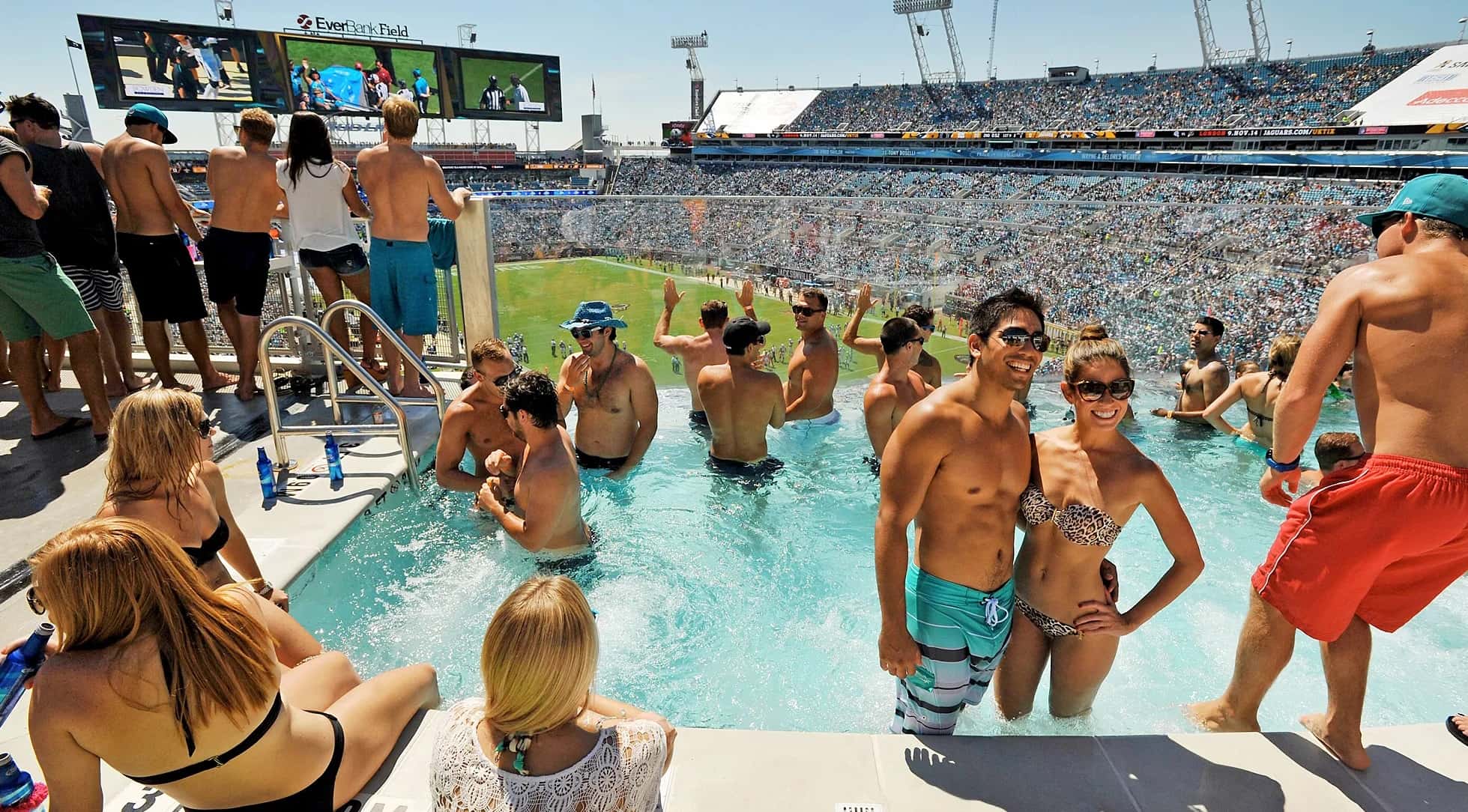 What NFL Stadium Has A Swimming Pool