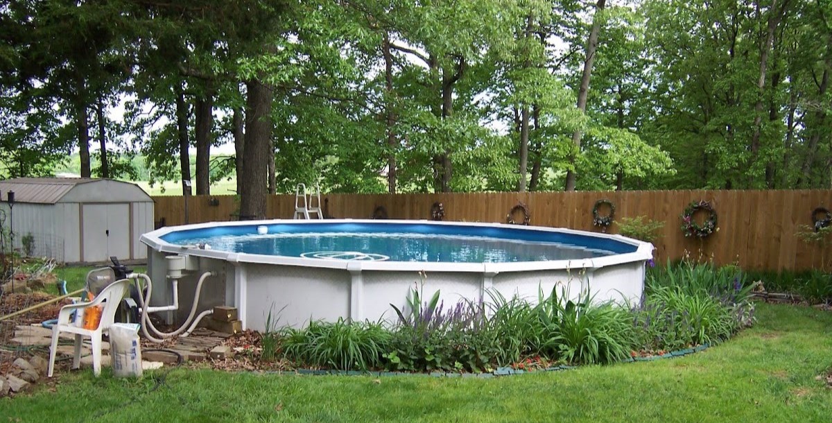 What To Put Under Above Ground Pool On Grass