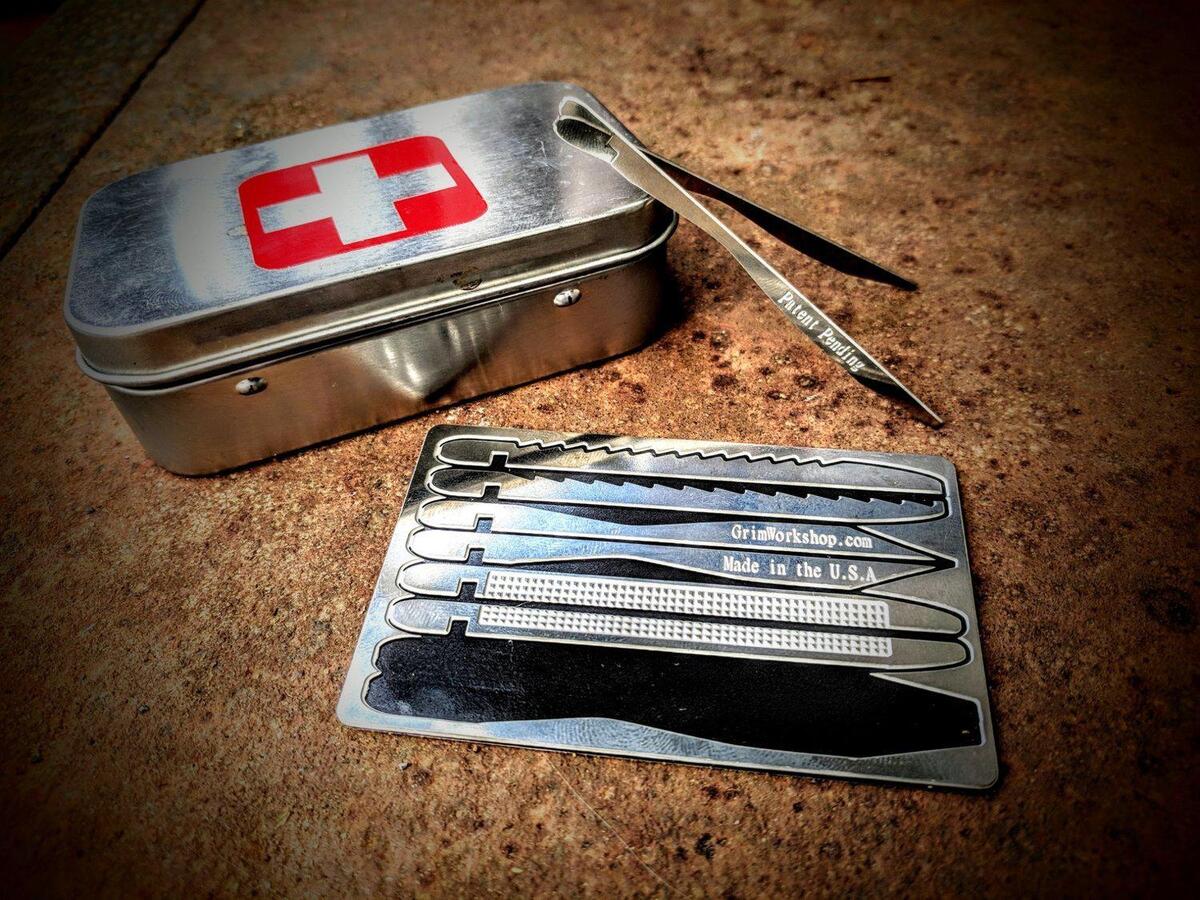 What Tool In A First Aid Kit Can Be Used To Remove Debris From A Wound?